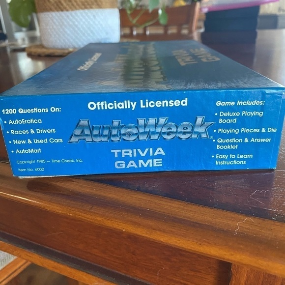 Autoweek Trivia Game 1985 officially licensed VINTAGE - Picture 5 of 6